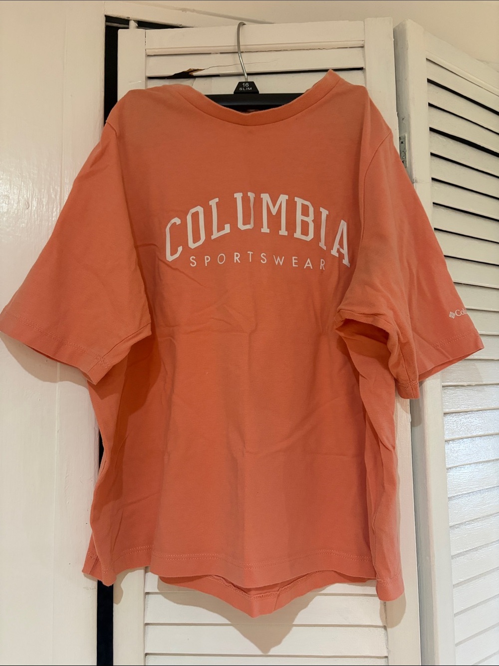 Columbia Womens North Cascades Cotton T-Shirt Coral